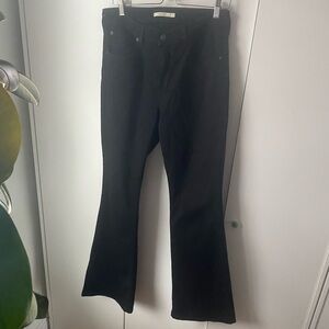 Levi's Black Flare & Wide Leg Jeans